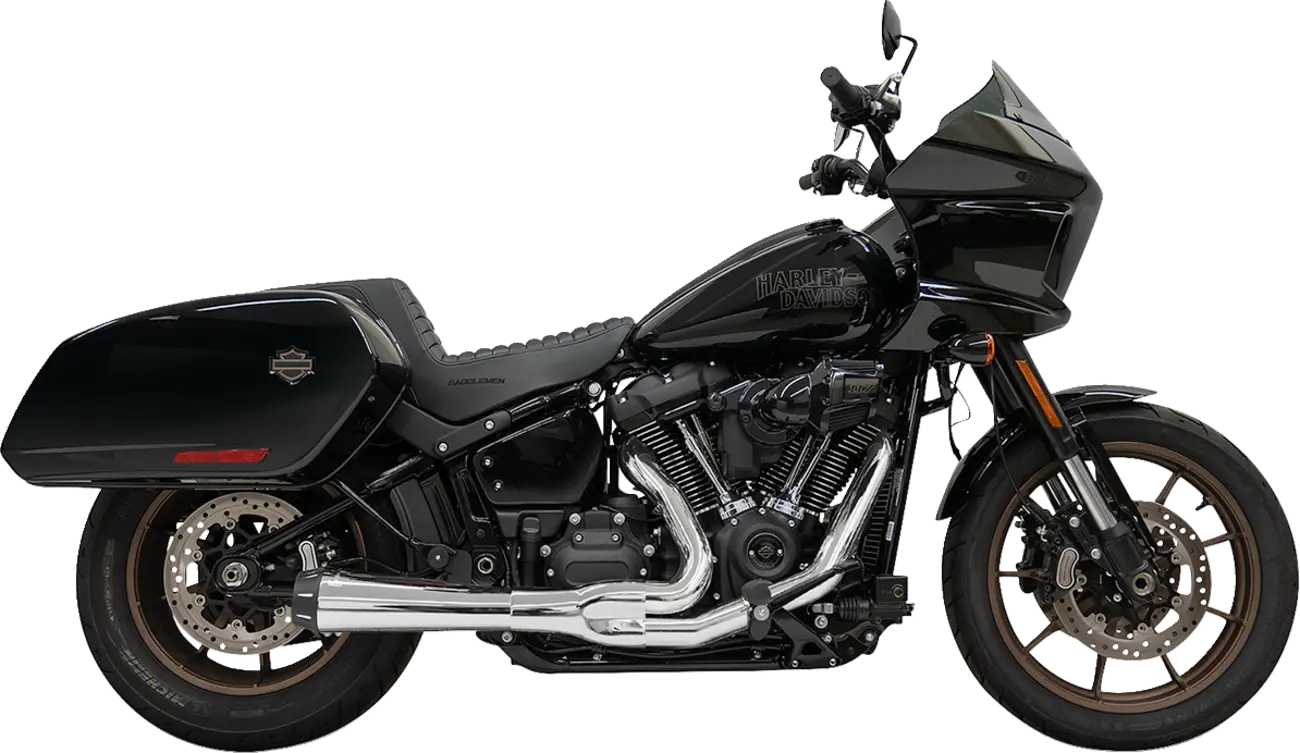 Bassani Xhaust 2-w-1 Road Rage III Układ Wydechowy Chrom
