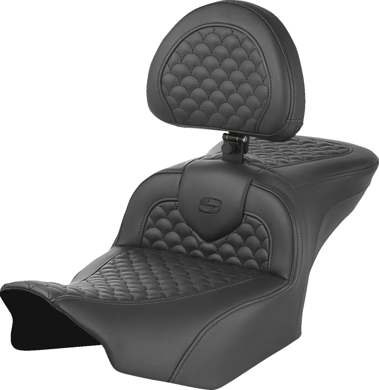 Saddlemen Dragon Scale Roadsofa Seat - For Harley Davidson