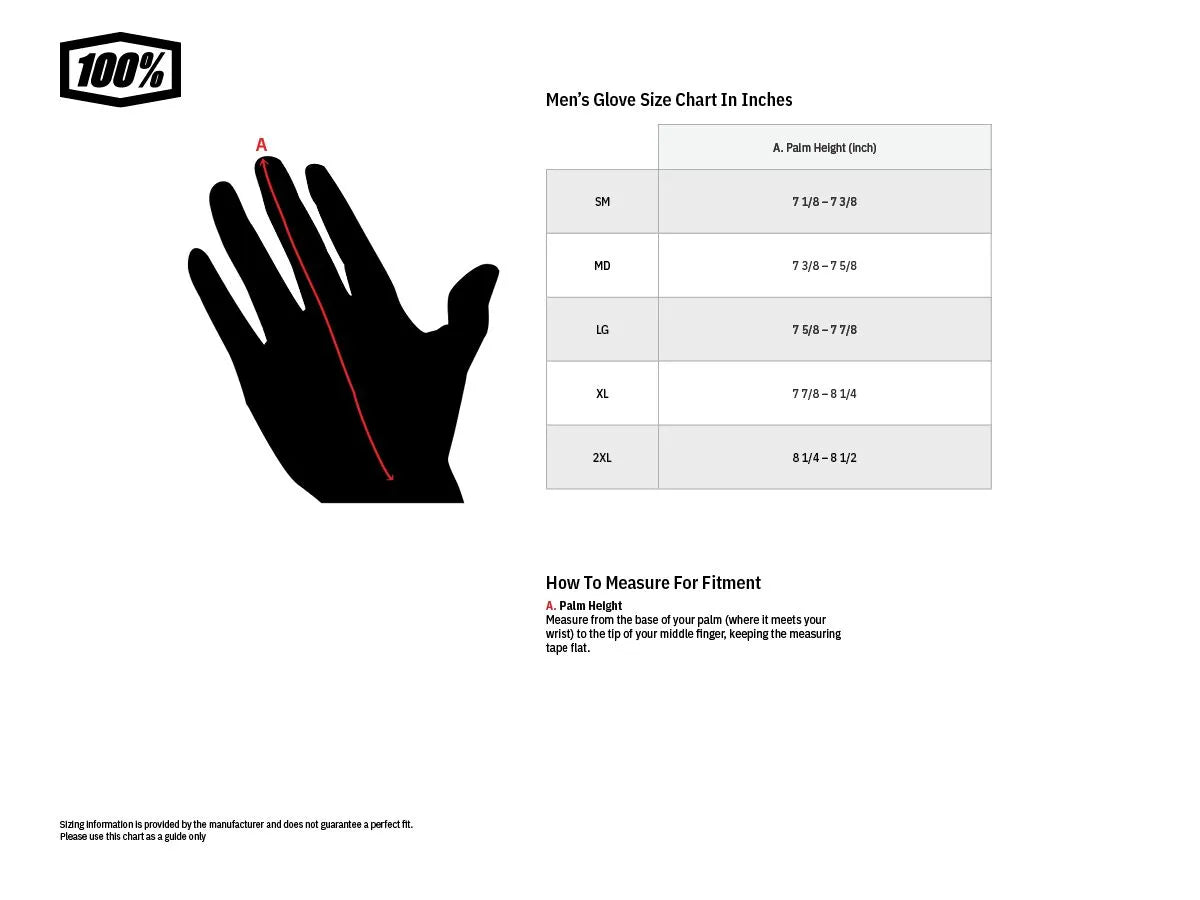100% Cognito Smart Shock Gloves Orange
