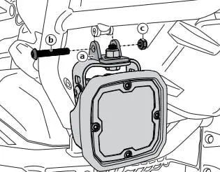 Denali Light Mount Adapter Bmw Oem
