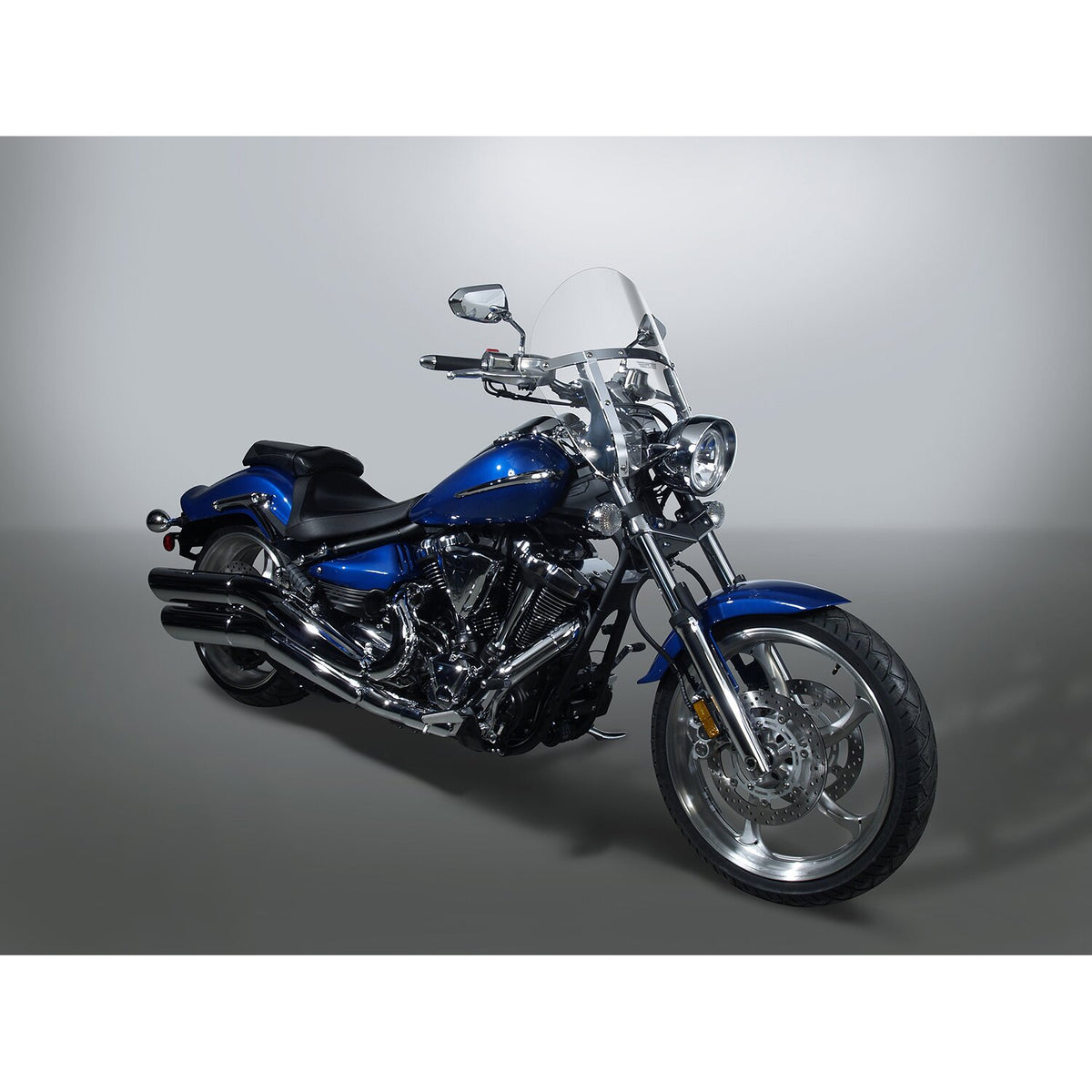 National Cycle SwitchBlade® Quick Release Windshield Chopped™ Clear