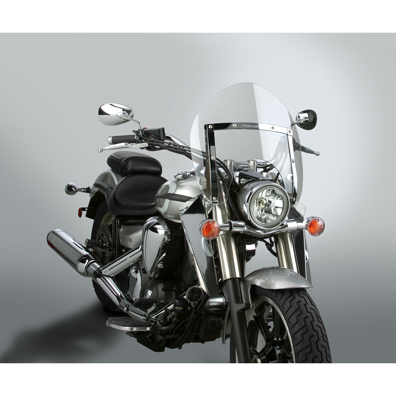 National Cycle SwitchBlade® Quick Release Windshield Shorty® Clear