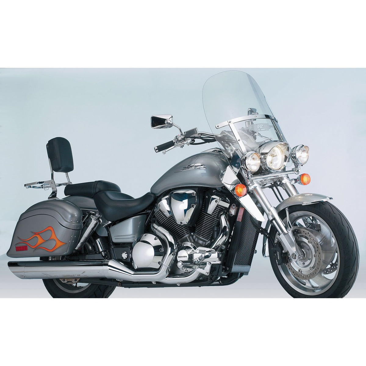 National Cycle Heavy Duty lower deflectors chrome