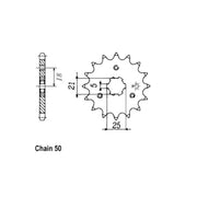 JT Sprockets Front Sprocket 424/567.15