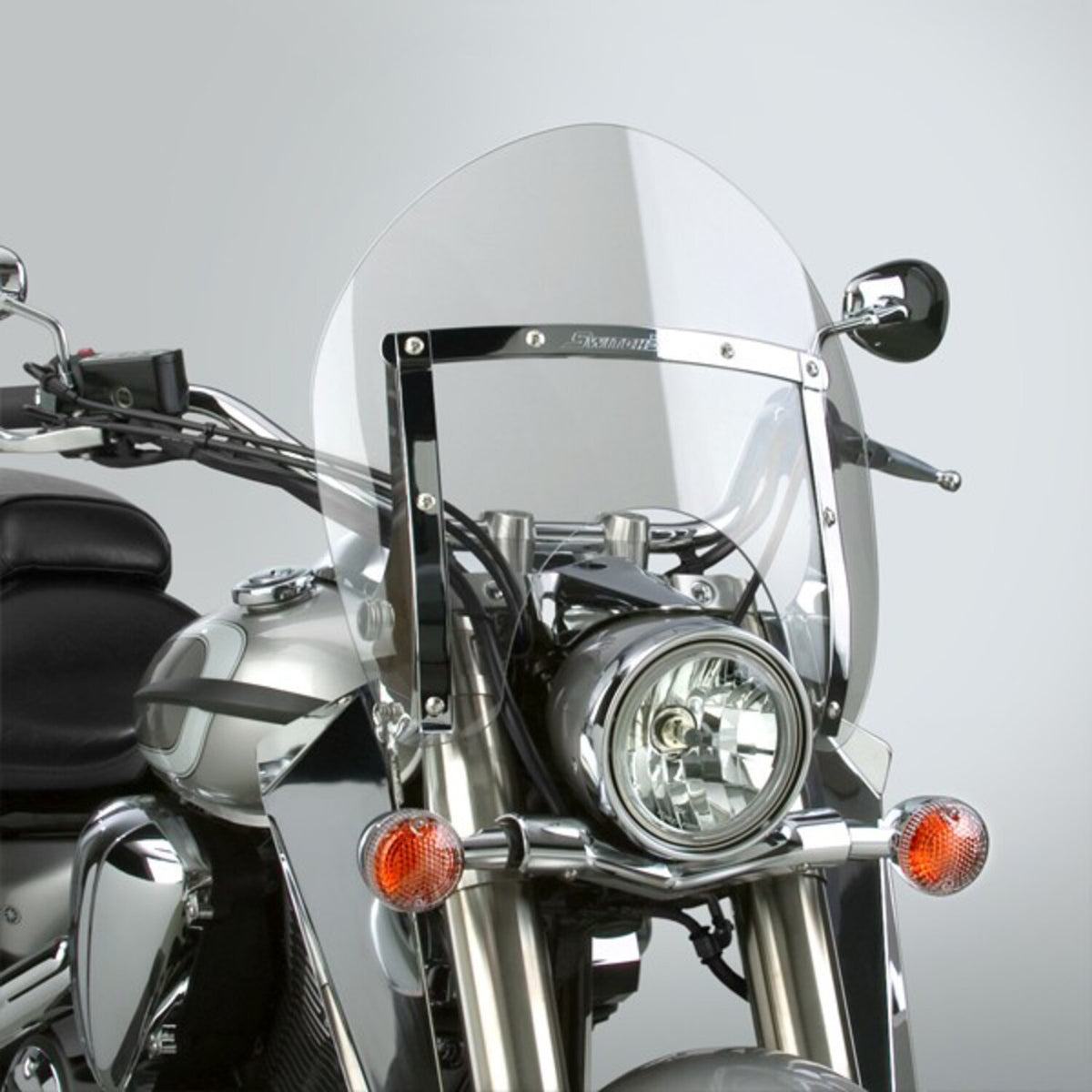 National Cycle SwitchBlade® Quick Release Windshield Shorty® Clear