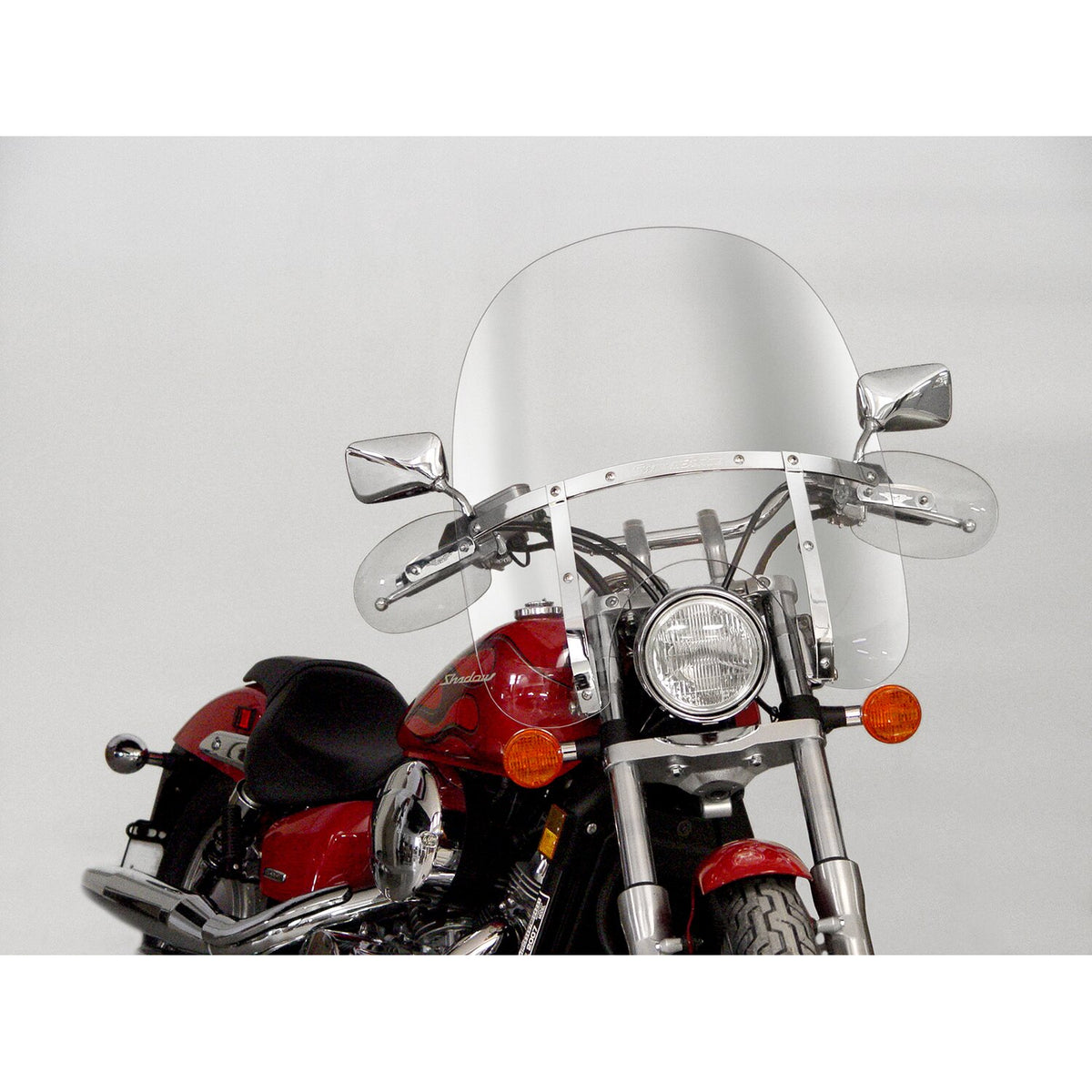 National Cycle SwitchBlade® Quick Release Windshield 2-Up® Clear