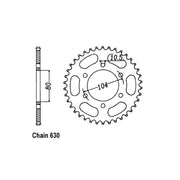 JT Sprockets Rear Sprocket 501.33