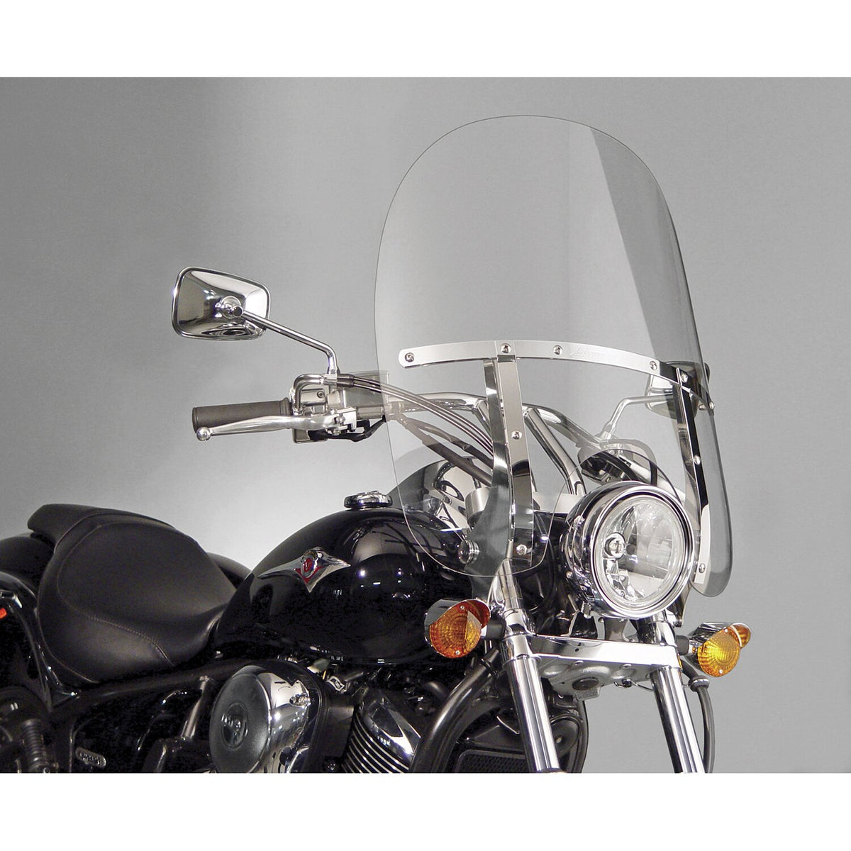 National Cycle SwitchBlade® Quick Release Windshield 2-Up® Clear