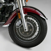 National Cycle cast front fender tip set chrome