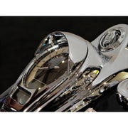 National Cycle cast speedometer visor chrome