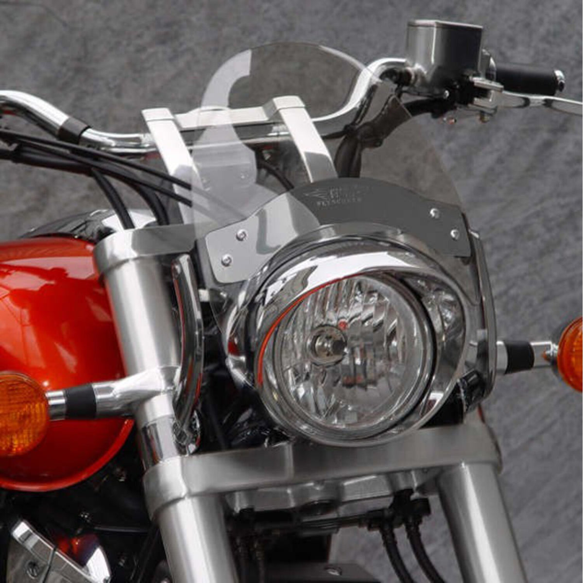 National Cycle Flyscreen® LS light tint chrome