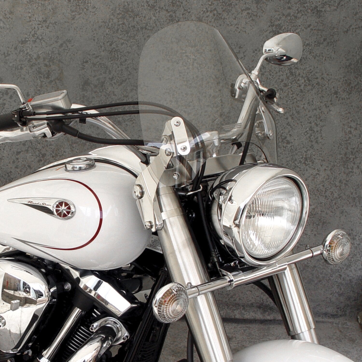 National Cycle SwitchBlade® Quick Release Windshield Deflector™ Clear