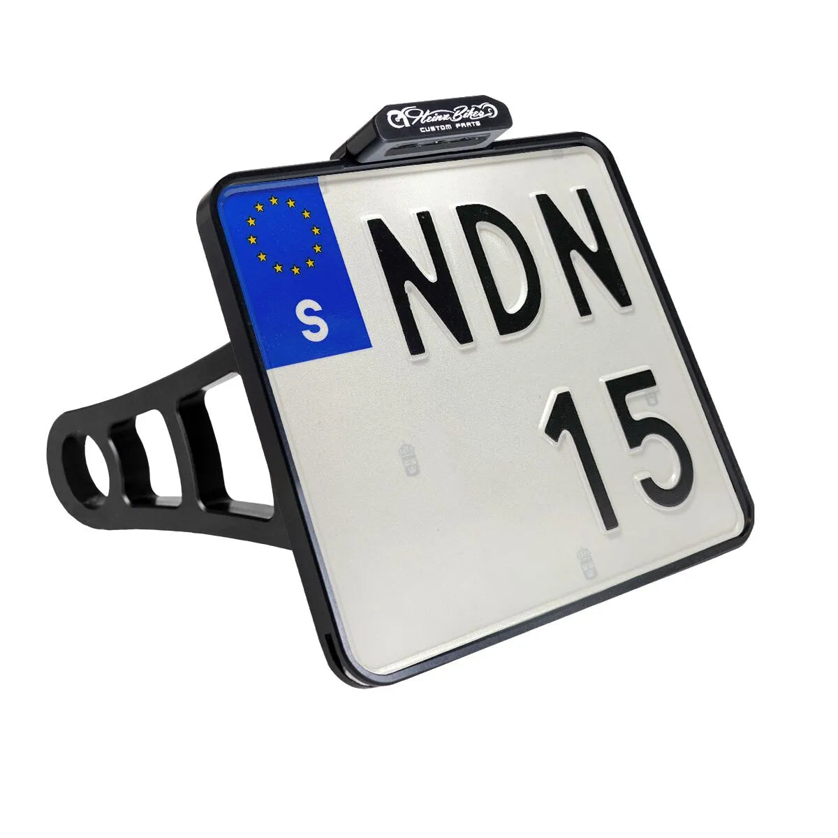 Heinz Bikes Side Mount License Plate Holder For Indian