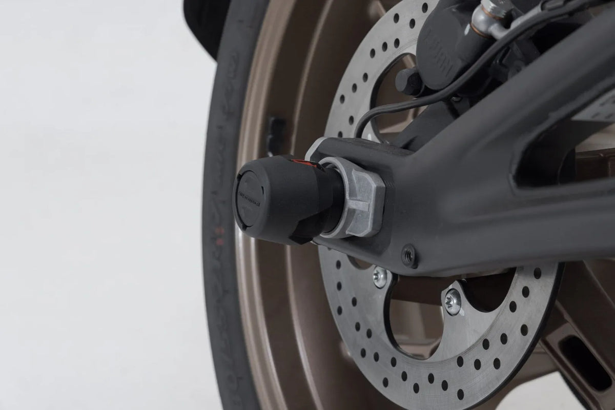 SW-Motech Rear Nylon Axle Sliders - Black - STP.29.176.10000/B