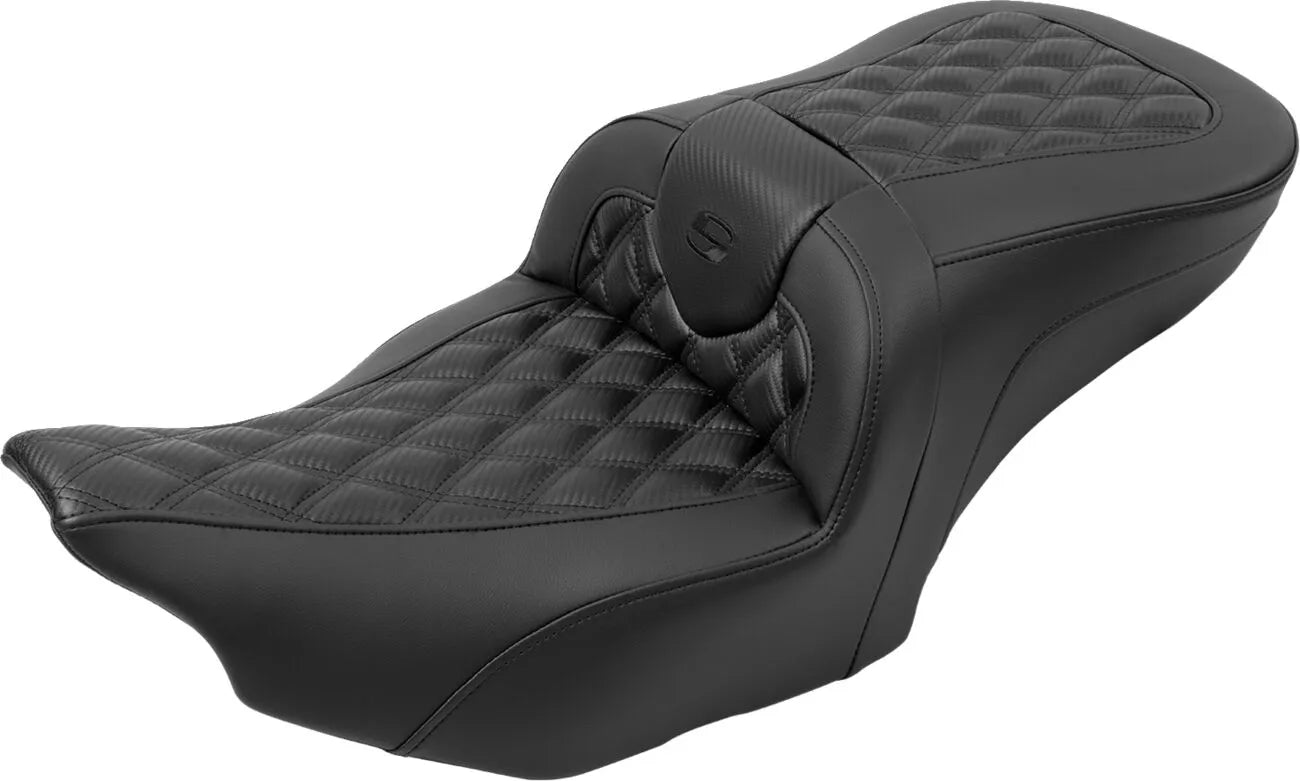 Saddlemen Roadsofa Lattice Stitch Seat - For Harley Davidson