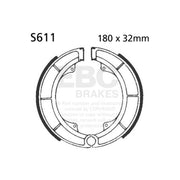 EBC plain brake shoes