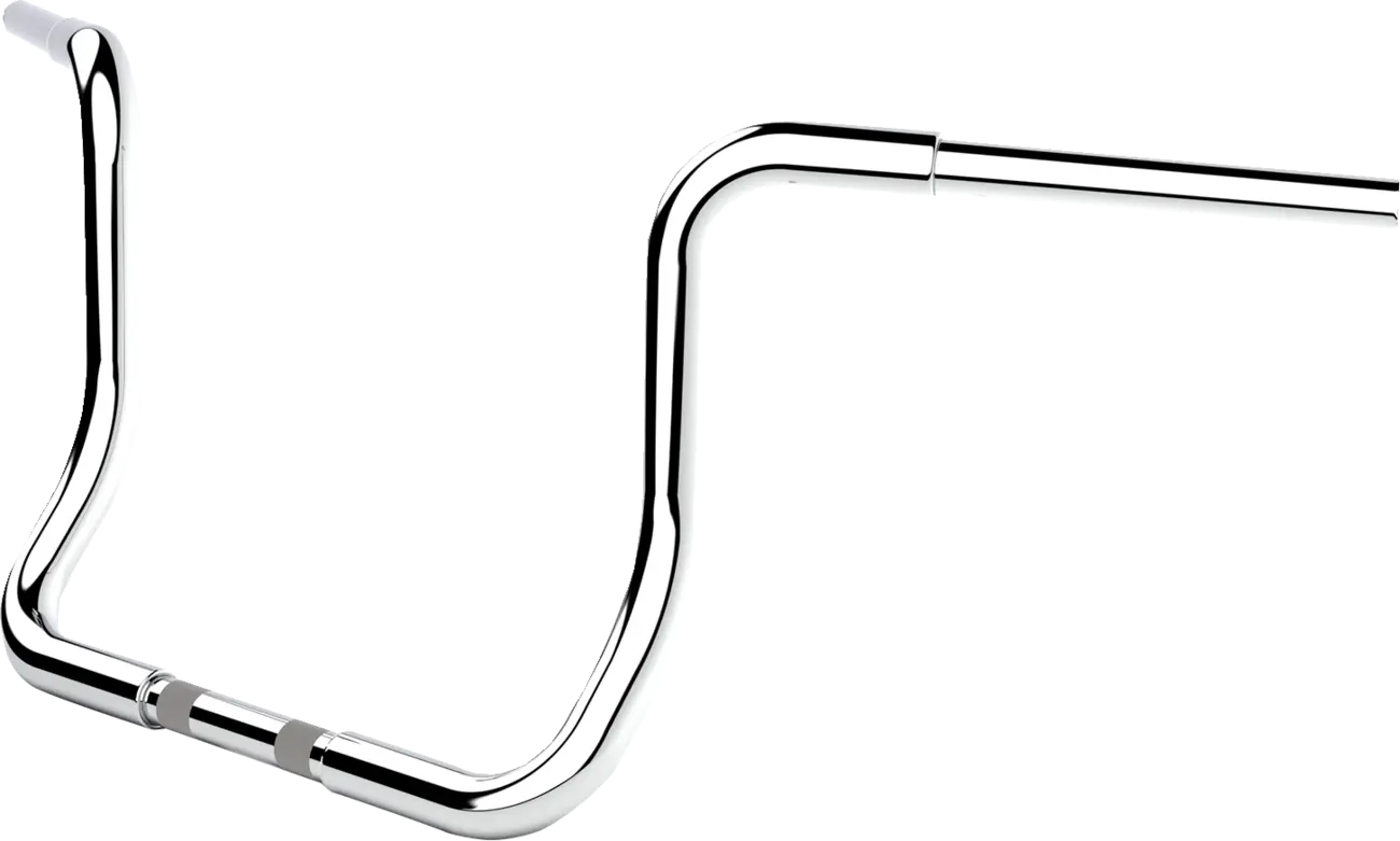 La Choppers Twin Round 12" Chrome Handlebar