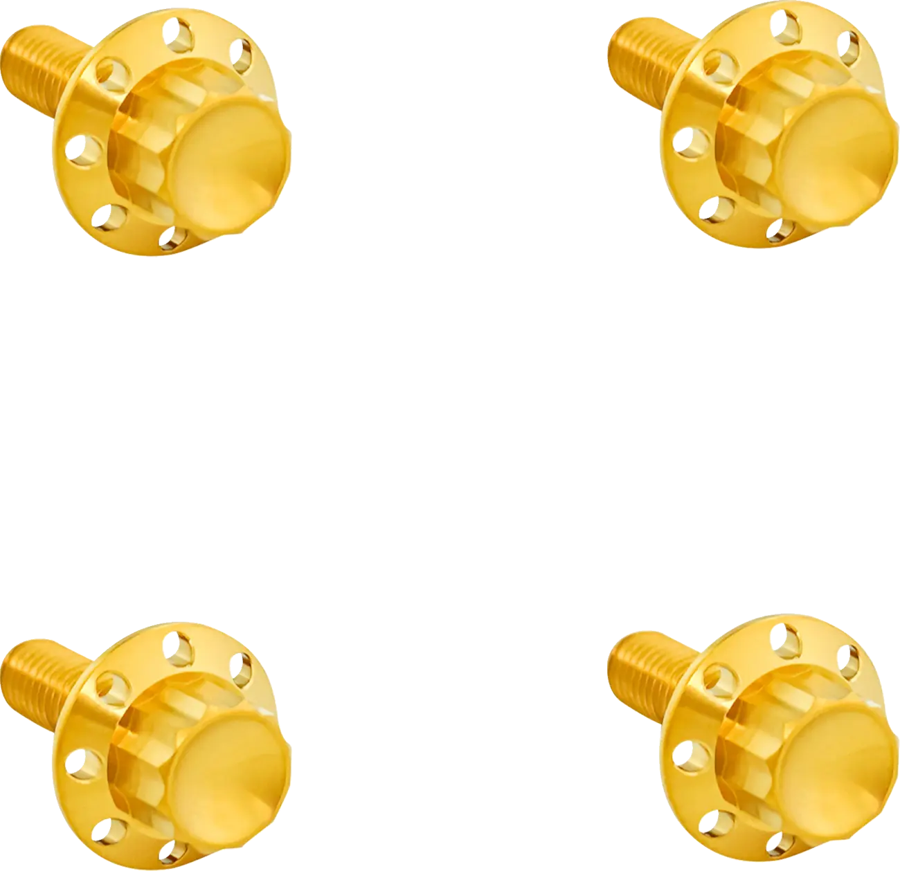 Arlen Ness Titanium Windshield Bolts For Road Glide