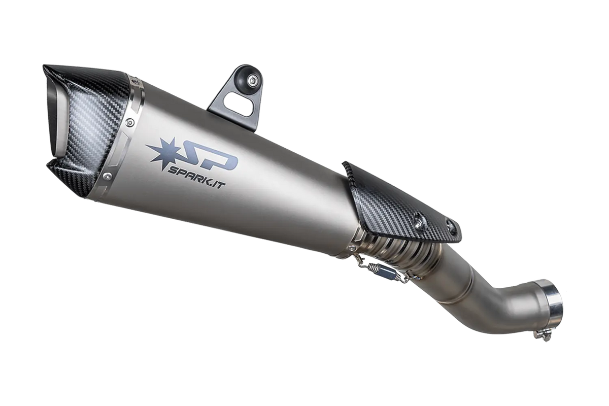 Spark Konix Evo Titanium Slip-On Muffler for RSV4 Tuono