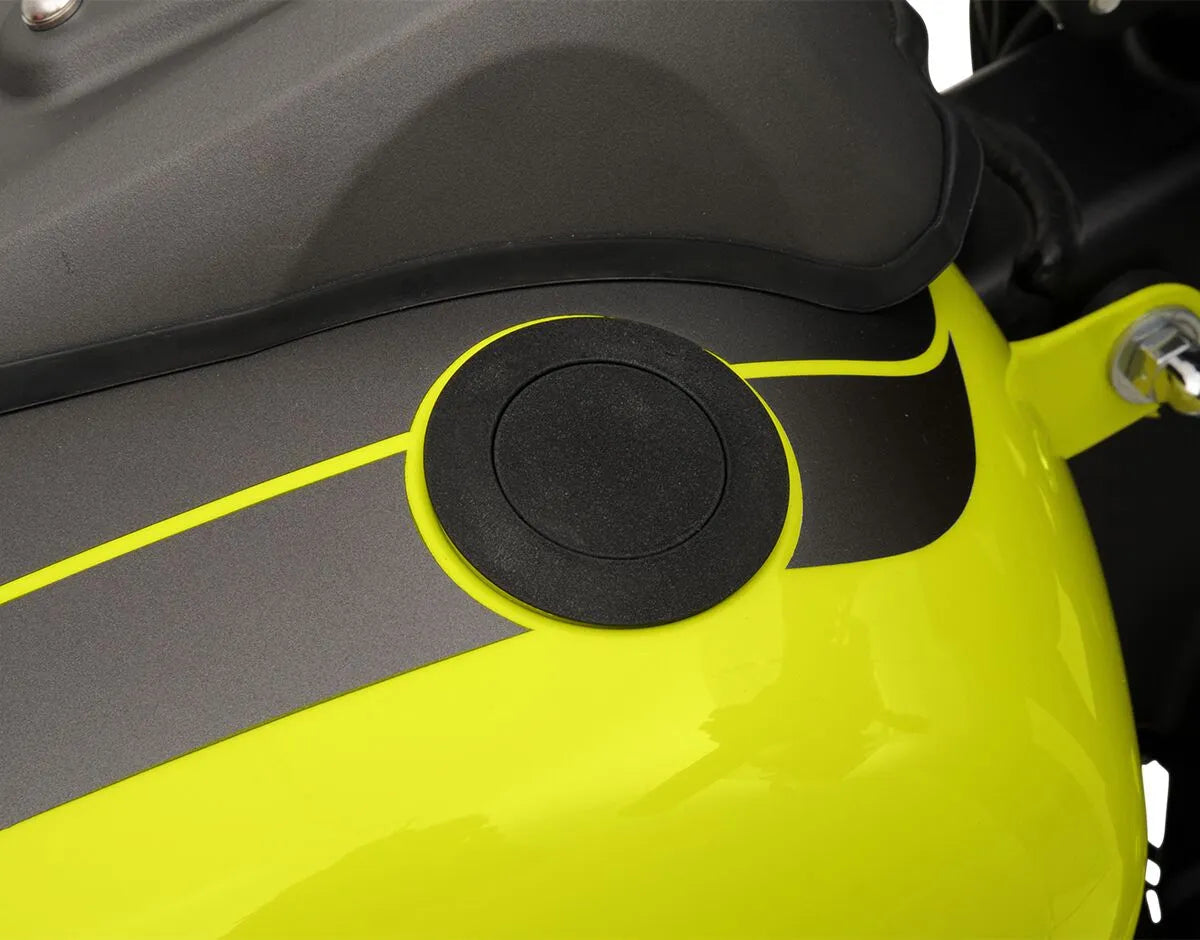Drag Specialties Pop-up Gas Cap - Black Wrinkle