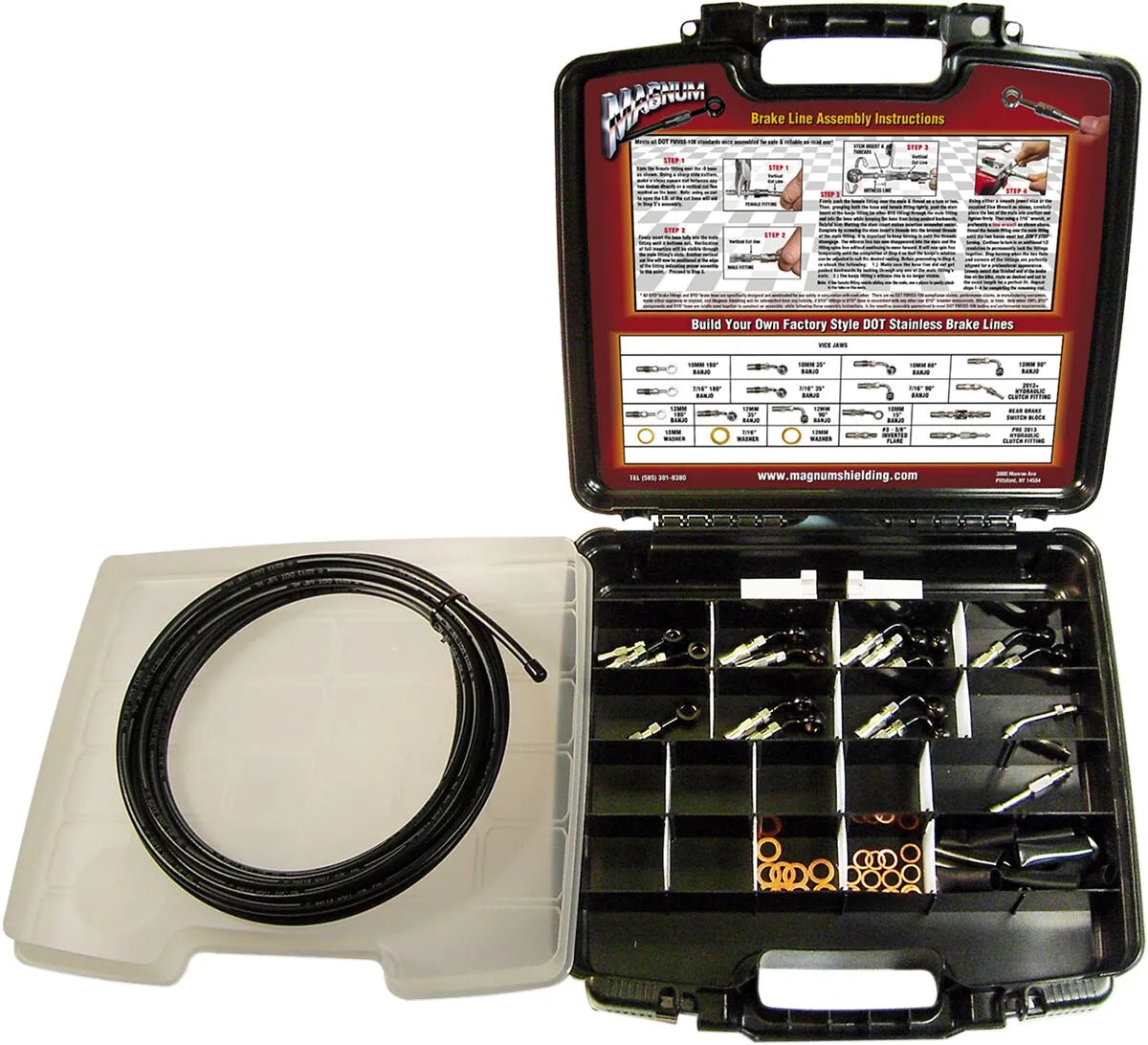 Magnum Shielding Byo Przewód Hamulcowy Deluxe Kit