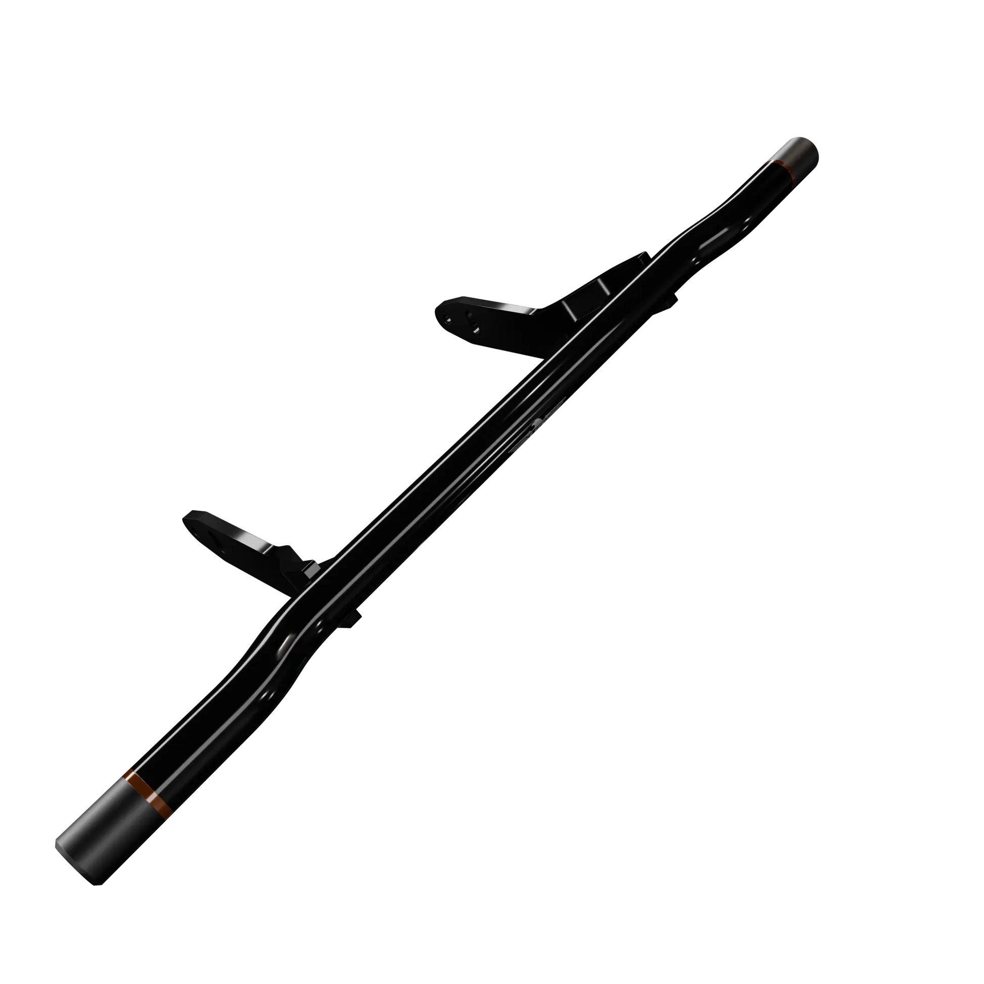 Heinz Bikes Gloss Black Aluminum Motorcycle Crash Bar