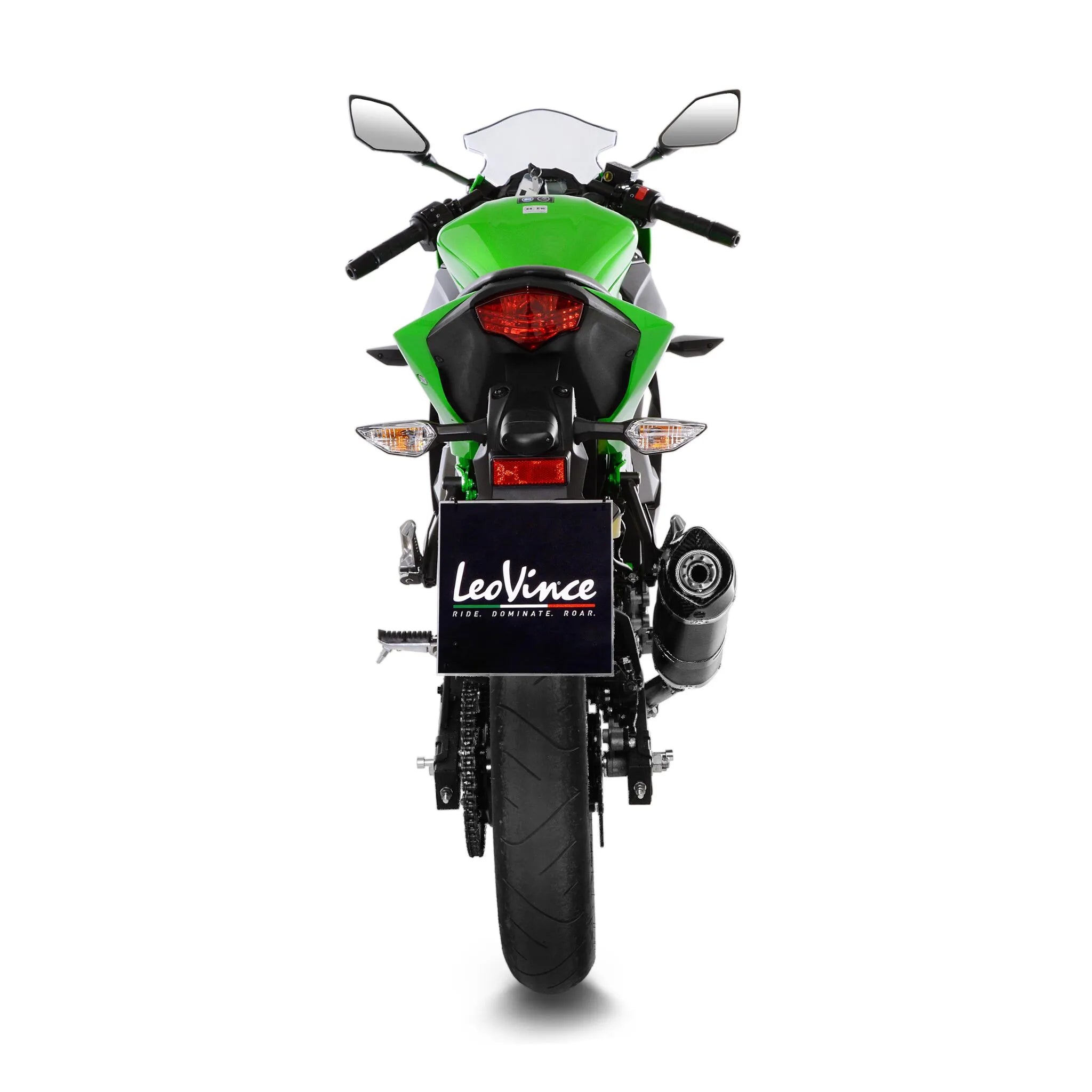 Leovince Lv One Evo Carbon Tłumik Slip-on - Homologacja Drogowa ECE