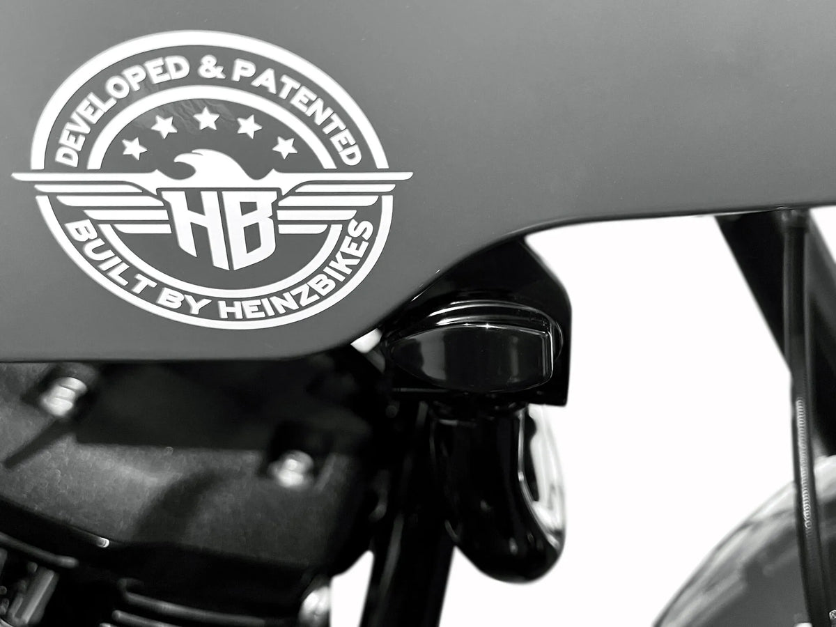 Heinz Bikes Nano Blinker - Stealth Motorcycle Turn Signals