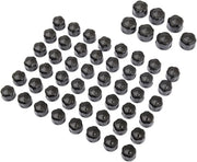 Ciro Crown Engine Bolt Cover Caps Black