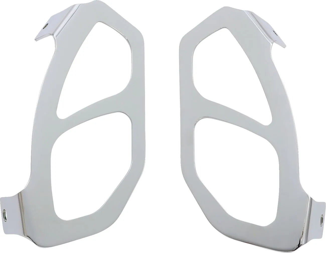 Cobra Saddlebag Supports - Honda - Chrome