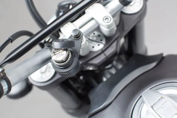 Sw-Motech Cigarette Lighter Socket Bracket M8