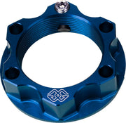 Gilles Tooling Top Yoke Nut - Blue Aluminum