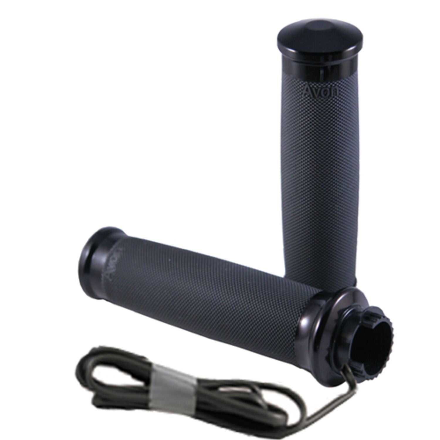 Avon Grips Avon MT Custom Contour heated grips black anodized