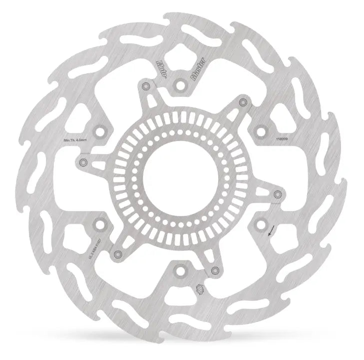 Moto-Master Flame Series Fixed Rear Brake Rotor for Suzuki