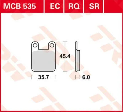 Trw All Round Spiekane Metaliczne Klocki Hamulcowe - Przód i Tył
