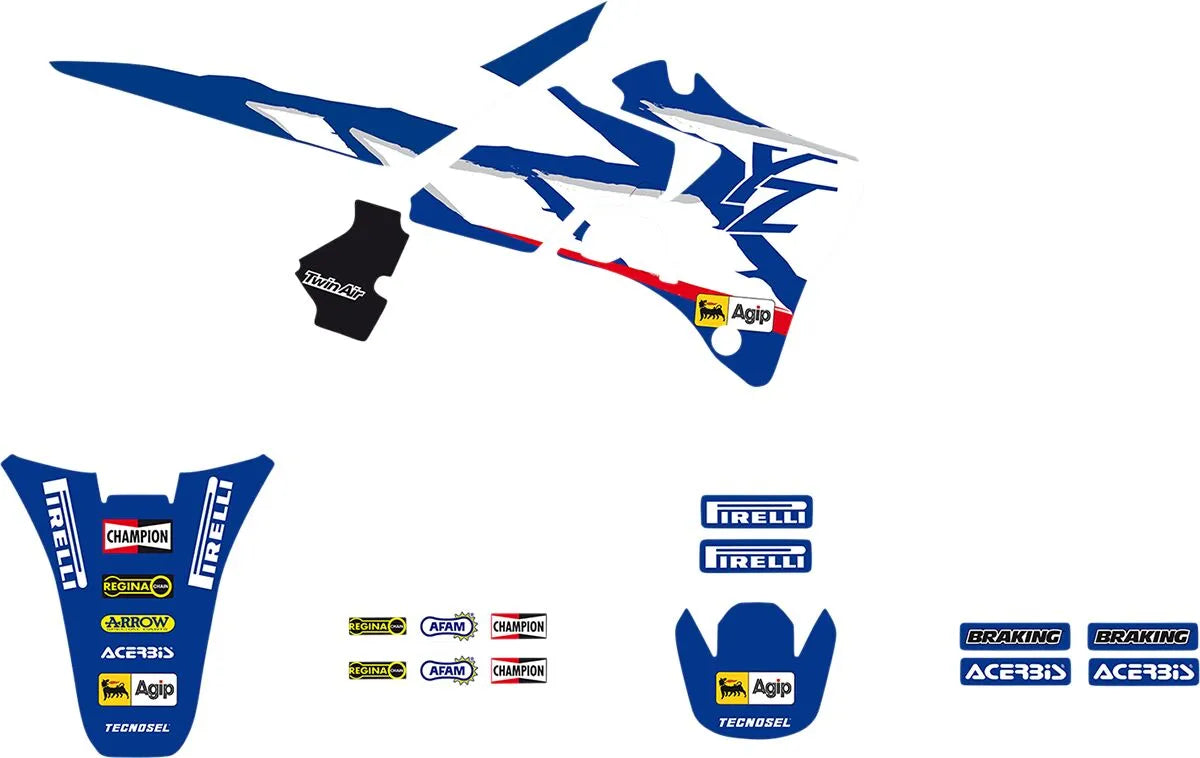 Tecnosel Graphics Kit For Yamaha Vintage Bikes