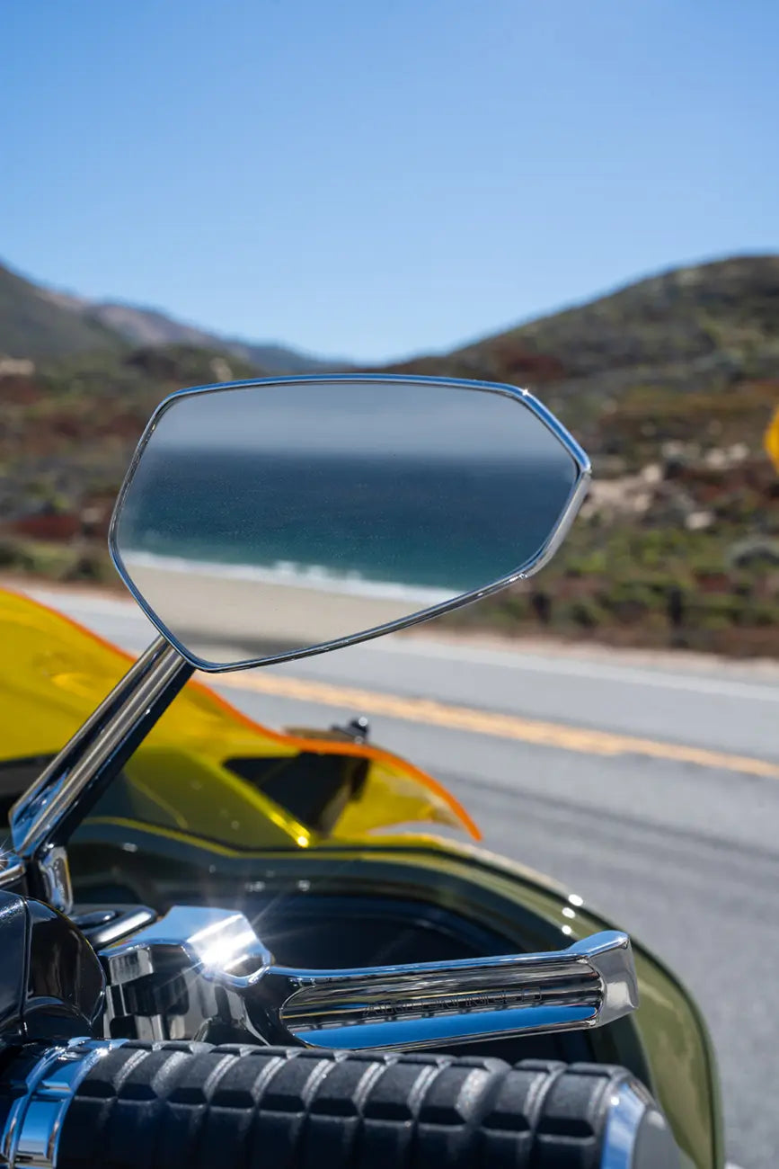 Kodlin USA Ascent Pro Mirror Left Chrome for Harley-Davidson