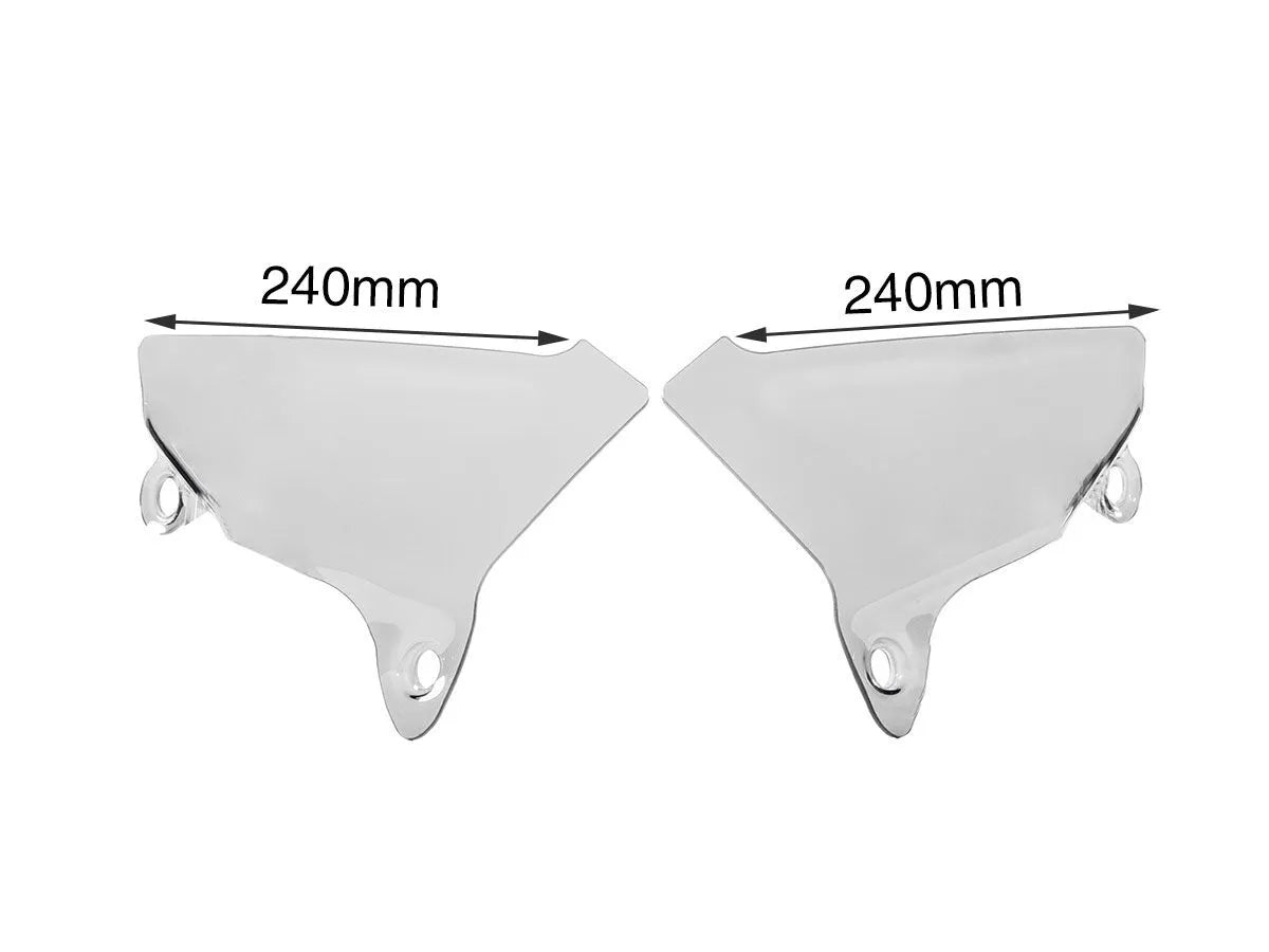 Wrs Side Deflector - Enhanced Riding Comfort