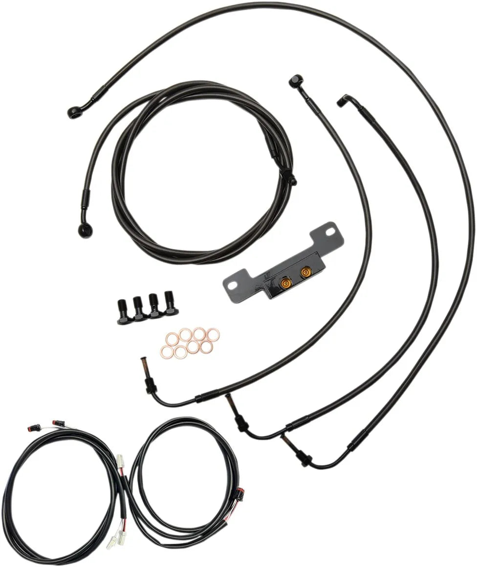 La Choppers Complete Plug-and-Play Cable Kit for 12"-14"