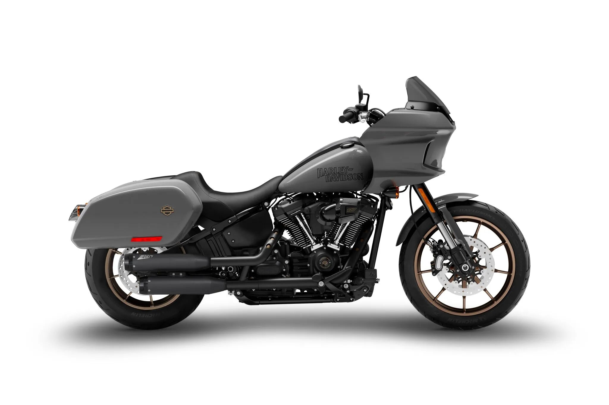 Zard Overlapped Slip-ons Tłumik Do Hd-softail M8 - Homologacja Drogowa ECE
