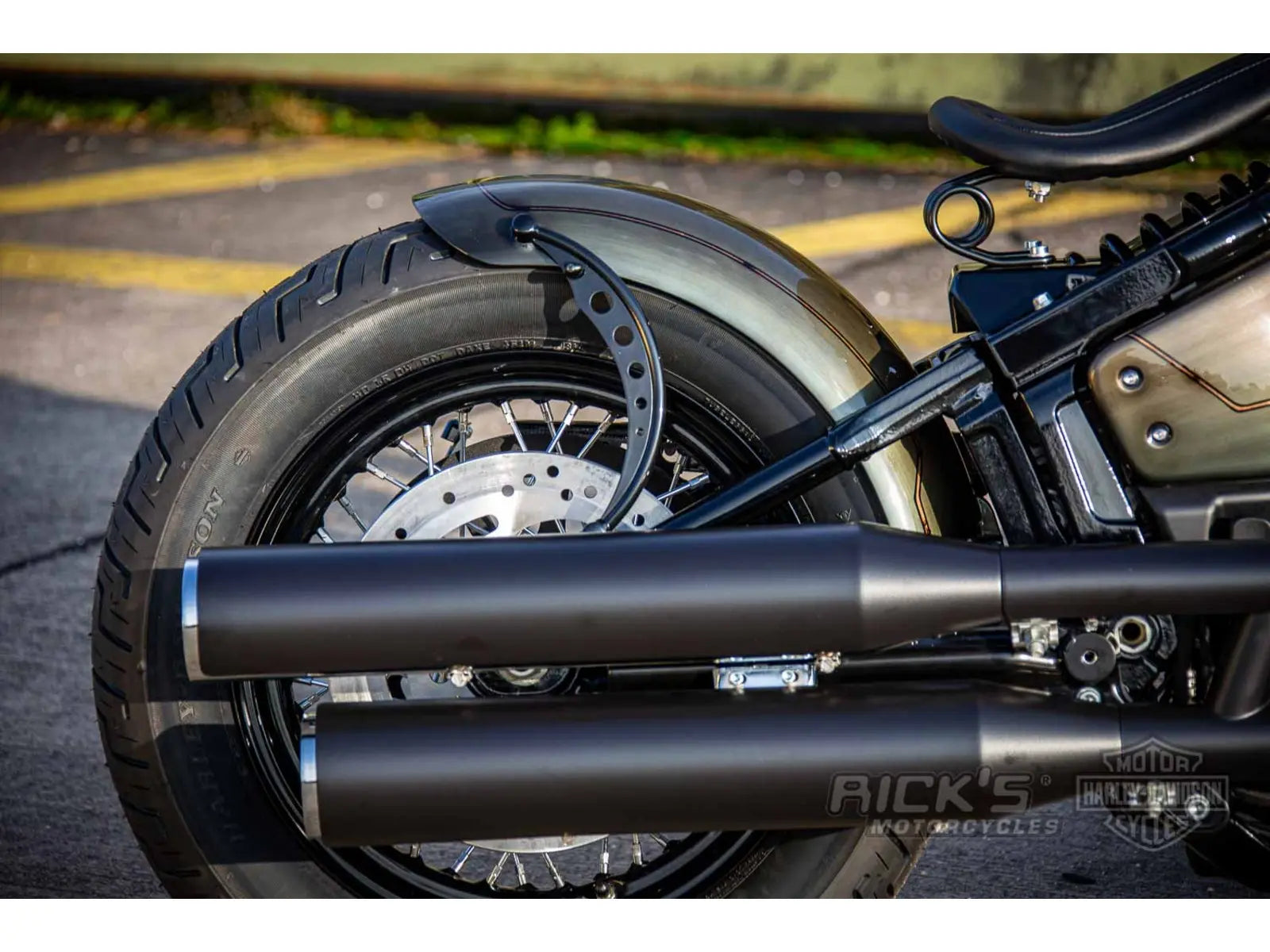 Rick's Motorcycles Boober Rear Fender