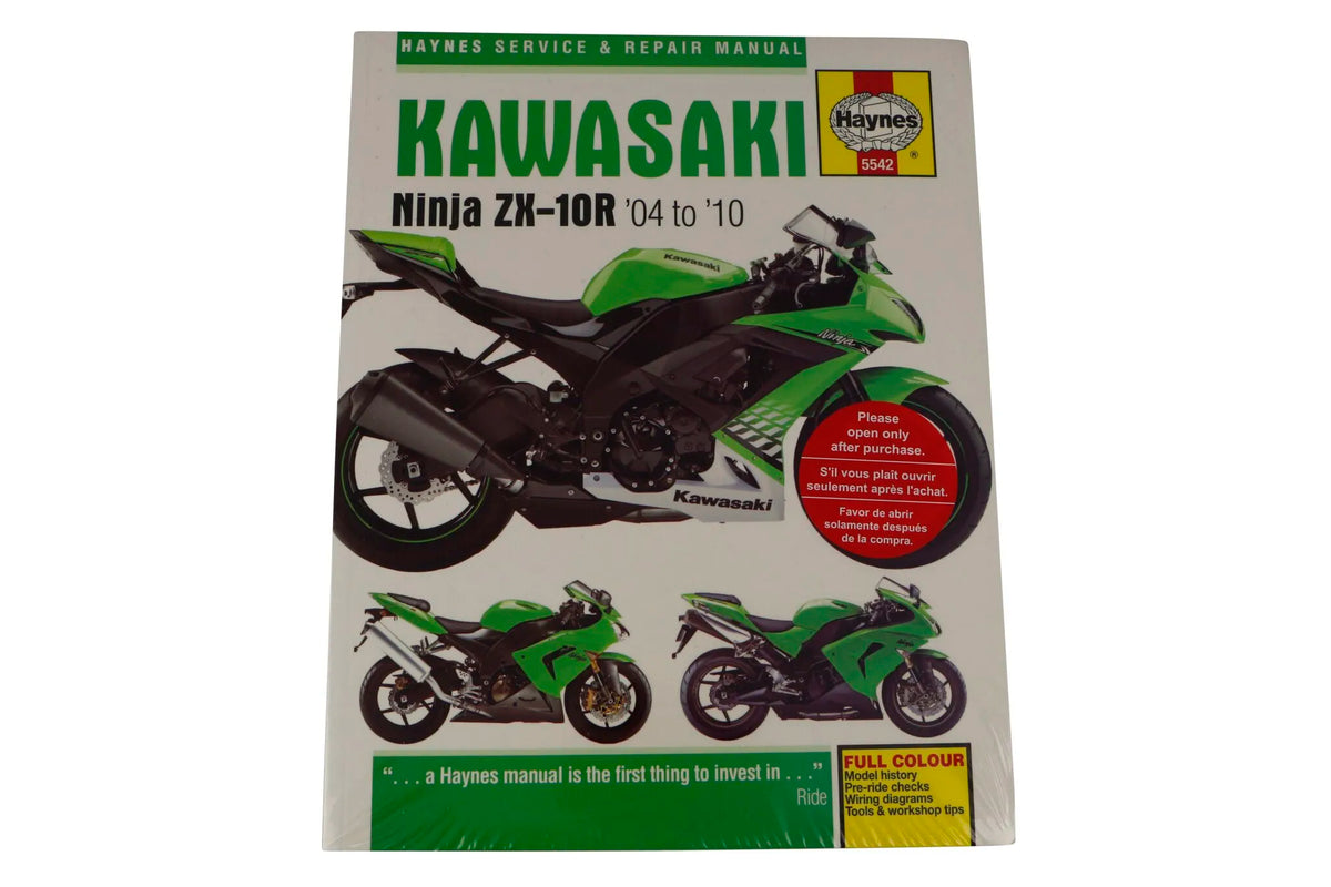 Haynes Kawasaki Ninja ZX-10R 2004 Service Manual