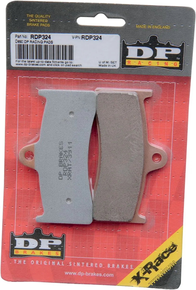 DP Brakes RDP324 Spiekane Metalowe Klocki Hamulcowe - Przód
