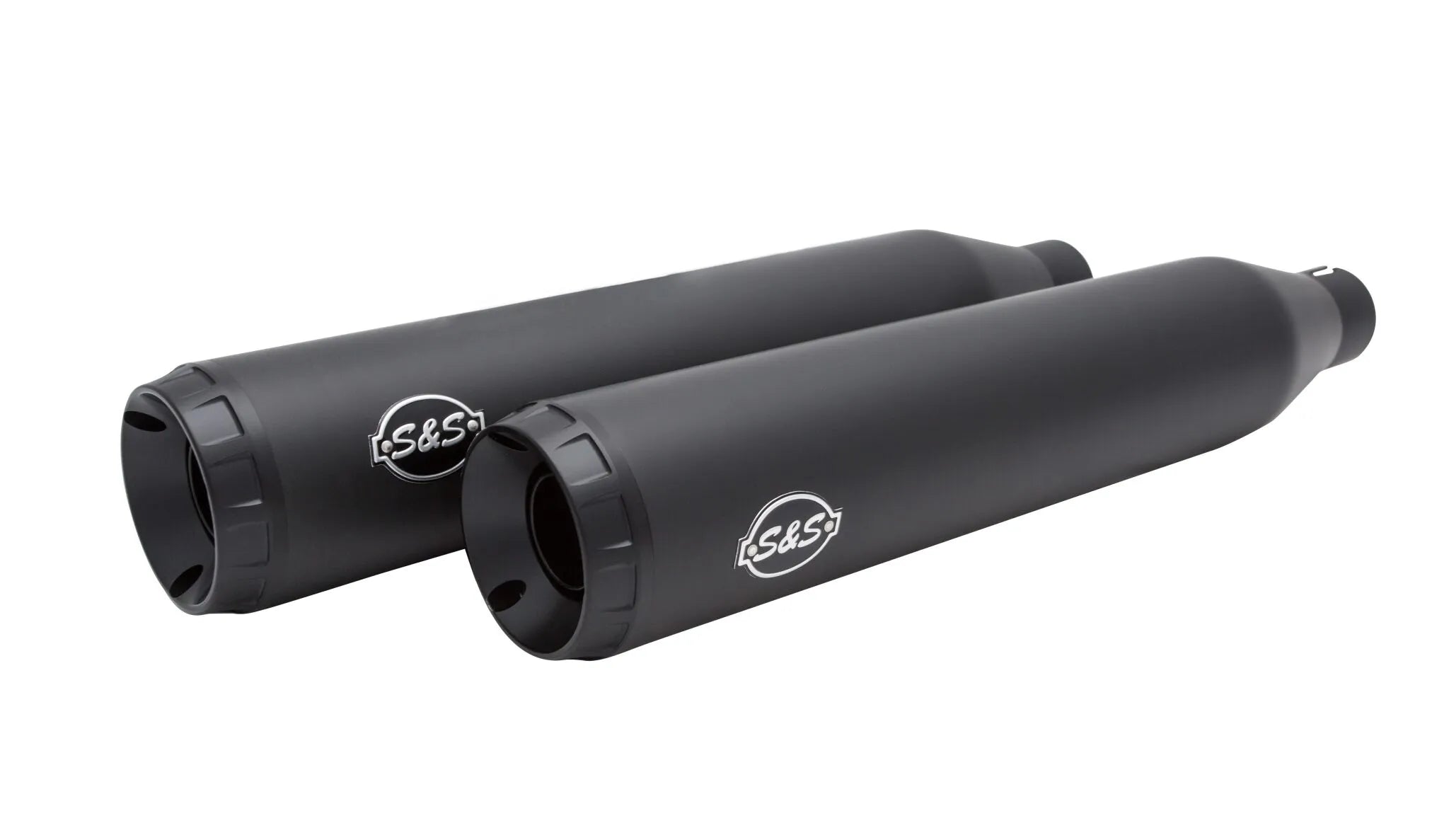 S&s Cycle Grand National Tłumiki Slip-on - Czarne - Homologacja Drogowa ECE