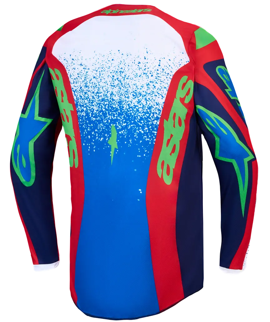 Alpinestars Fluid Drag Jersey Blue/Navy/Red/White