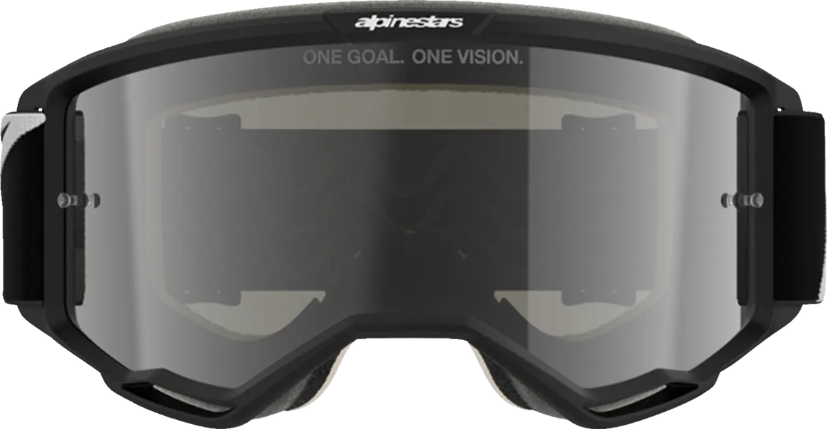 Alpinestars Vision 5 Corp 2 Goggle Black White Mirror-Silver