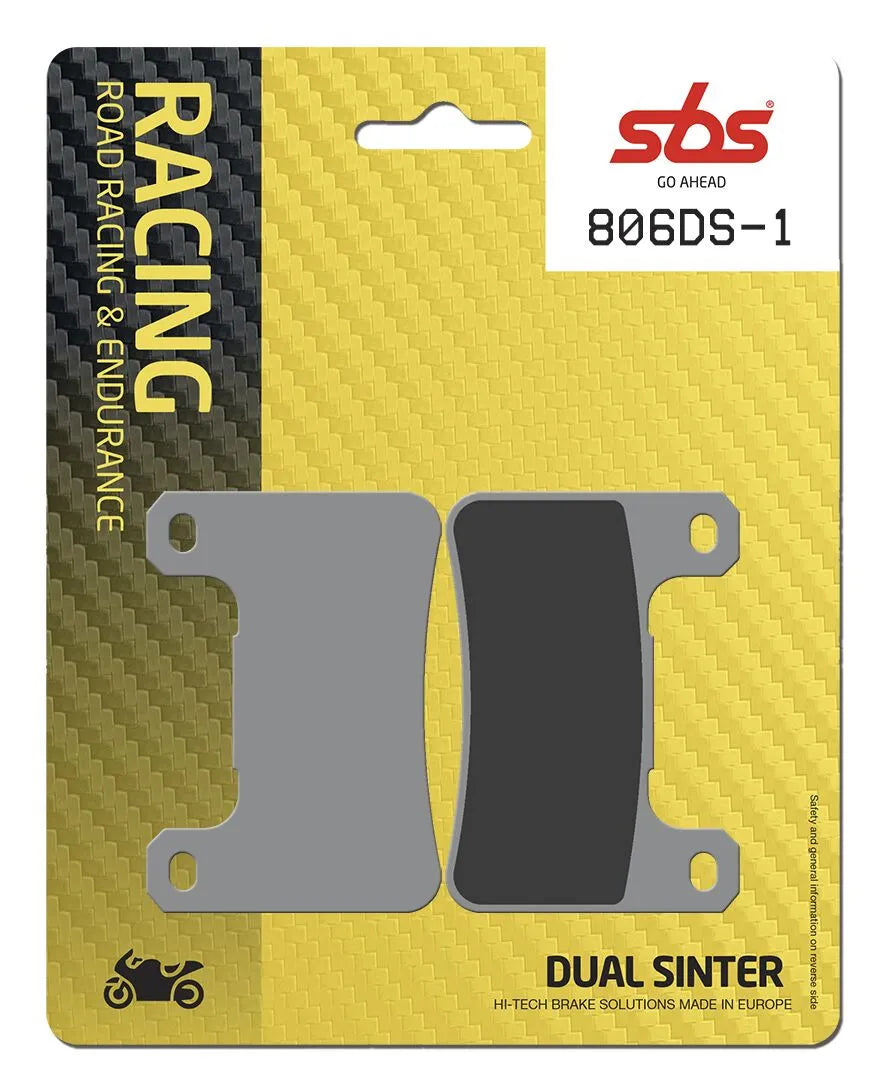 Sbs Ds Racing Dual Sintered Klocki Hamulcowe - Przód