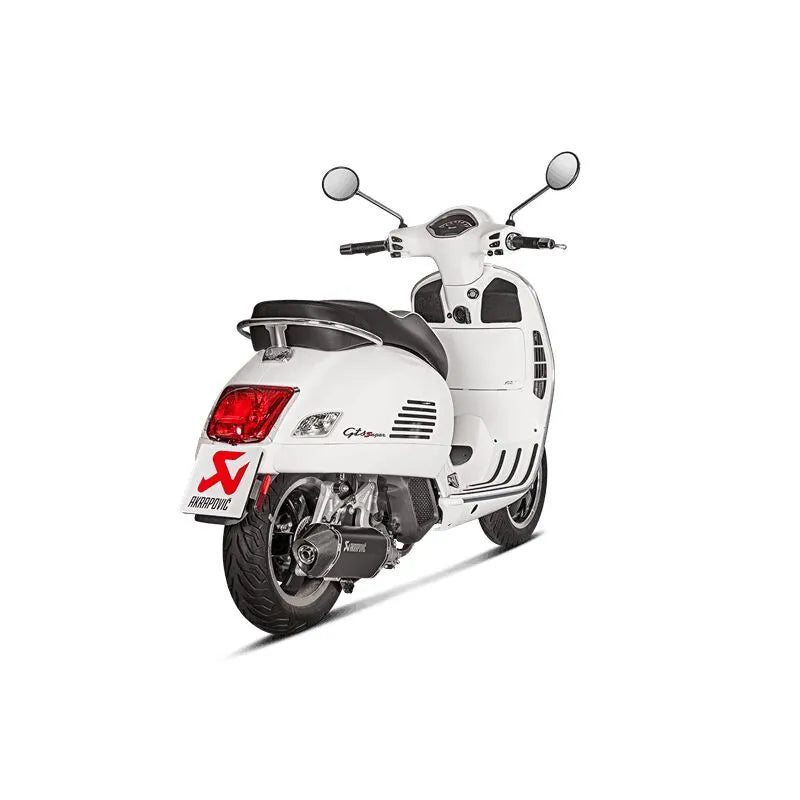 Tłumik Akrapovic Slip-on Line Do Skuterów i Motorowerów - Homologacja Drogowa ECE