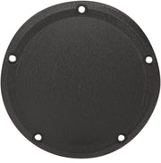 Drag Specialties Wrinkle Black 5-Hole Derby Cover Big Twin