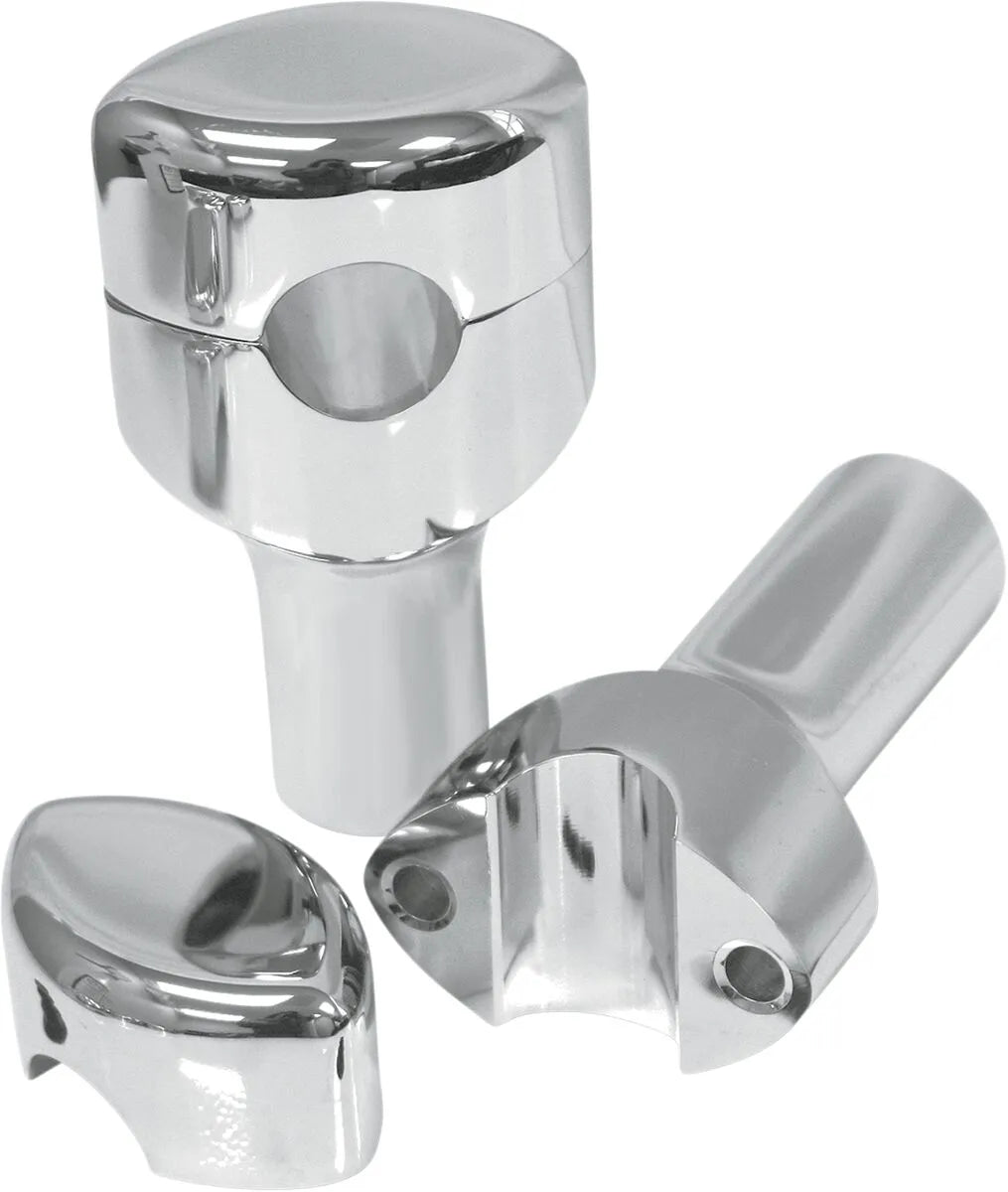 La Choppers Handlebar Risers 1" Chrome